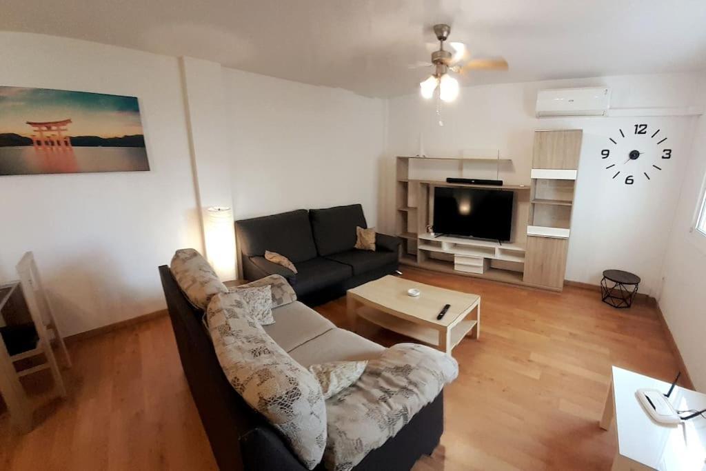 2F, Aire Acondic, 80M2, 2 Dormitorios, 4 Huespedes, Wifi Gratis La Línea de la Concepción Kültér fotó